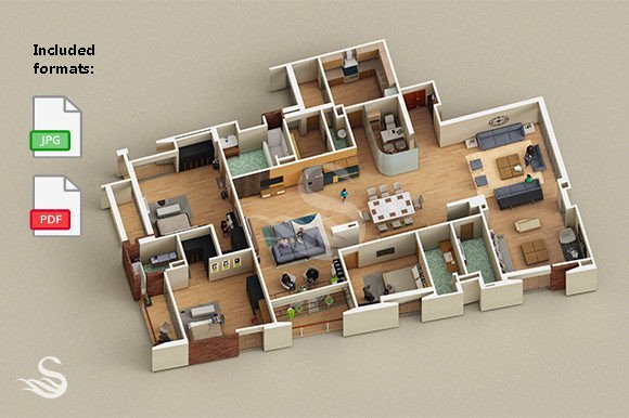 3 Bedroom Apartment Interior Model: A Practical Guide for Design and Visualization