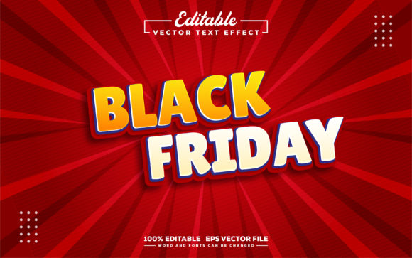 Black Friday Editable 3D Text Effect Design: A Practical Tool for Creative Workflows