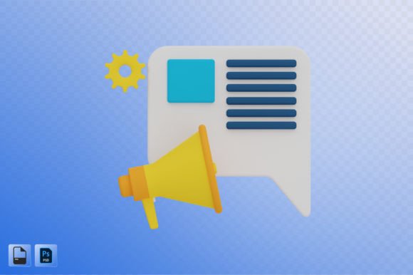 Marketing Management 3D Illustration: Elevating Visual Communication in Business