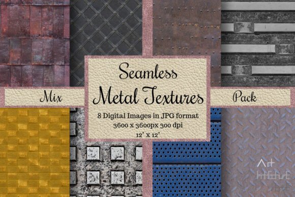 Seamless Metal Textures - Mix Pack: A Practical Guide for Designers and Creators