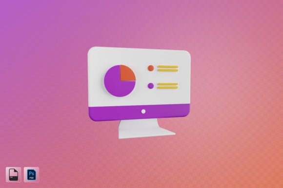Unlocking Creativity with Online Analytics 3D Illustration for Design and Digital Projects